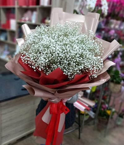 Букет цветов из: Гипсофила в Северск
