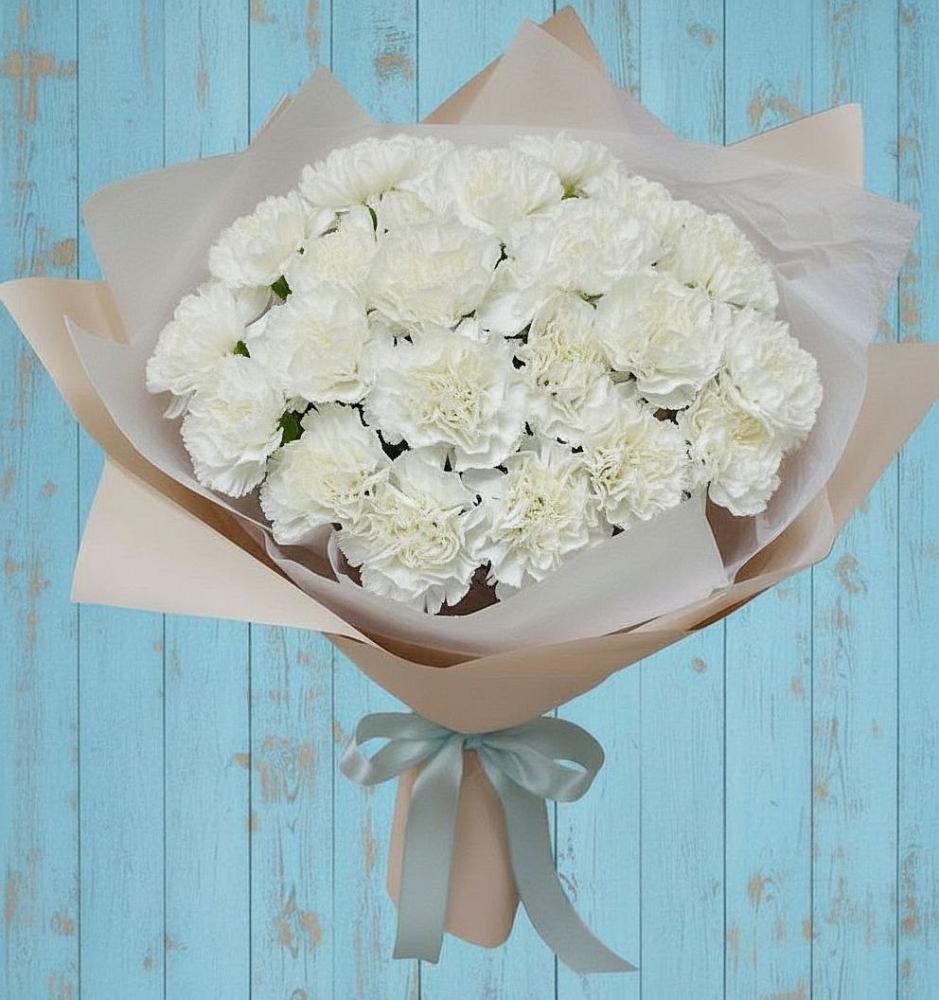 Букет цветов из: Гвоздики в Северск