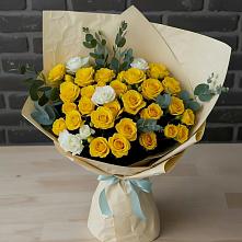 Букет цветов из:  Розы в Северск