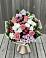 Букет цветов из: Альстромерии, Гвоздики, Розы и Хризантемы в Северск