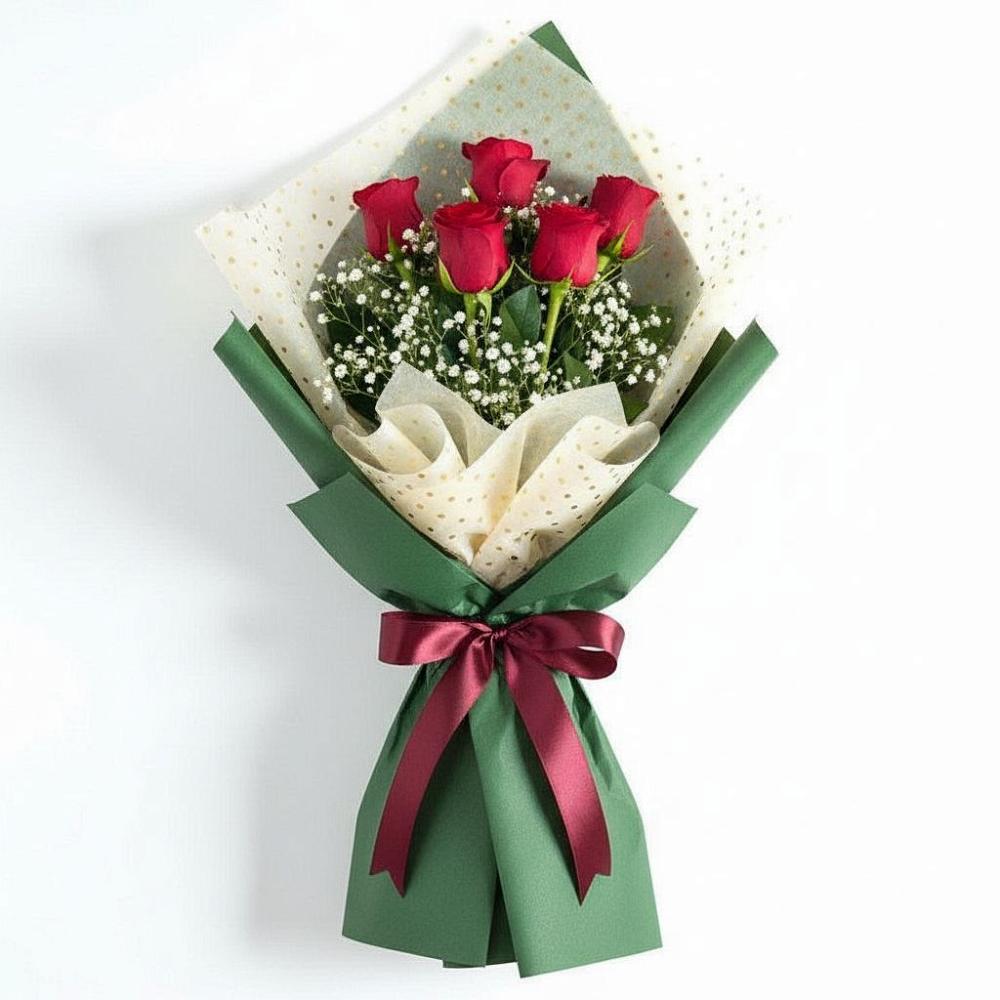 Букет цветов из: Розы в Северск