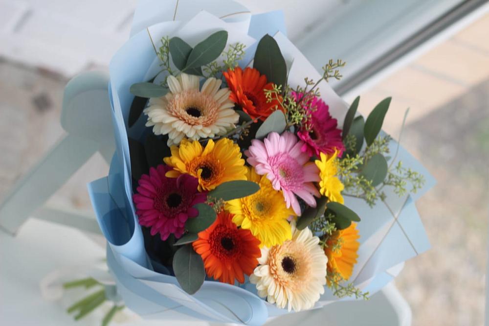 Букет цветов из: Герберы в Северск