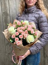 Букет цветов из:  Розы в Северск