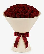 Букет 101 Бордовая роза Блэк Бакарра в Северск