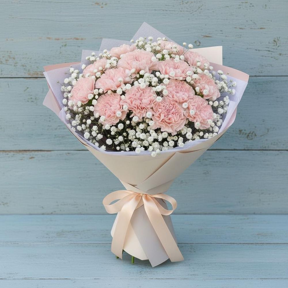 Букет цветов из: Гвоздики в Северск