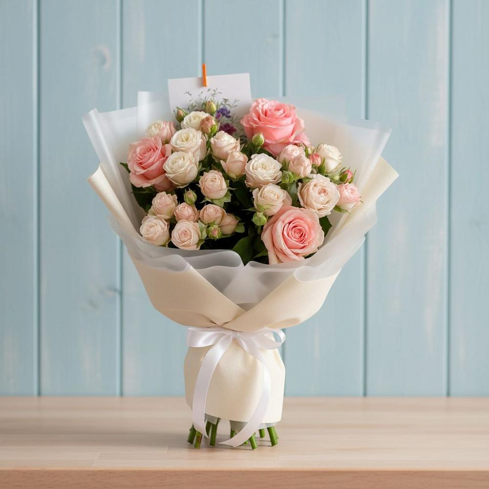 Букет цветов из: Розы в Северск