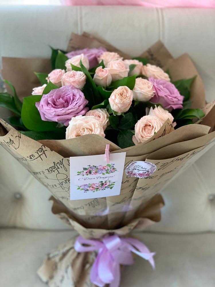 Букет цветов из: Розы в Северск