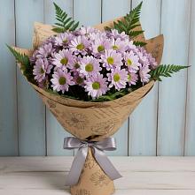 Букет цветов из:  Хризантемы в Северск