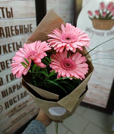 Букет цветов из: Герберы в Северск