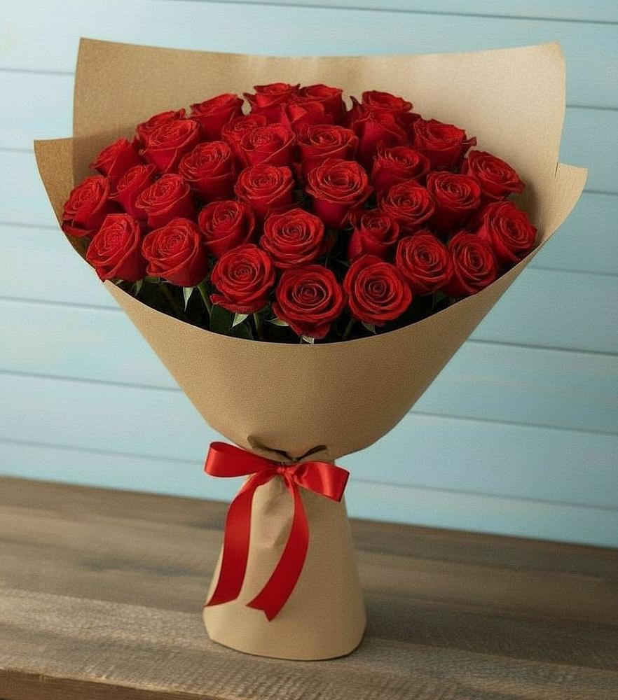 Букет Красные розы Милано в Северск