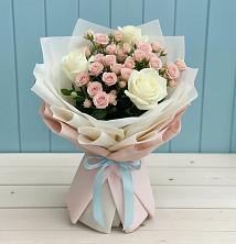 Букет цветов из:  Розы в Северск
