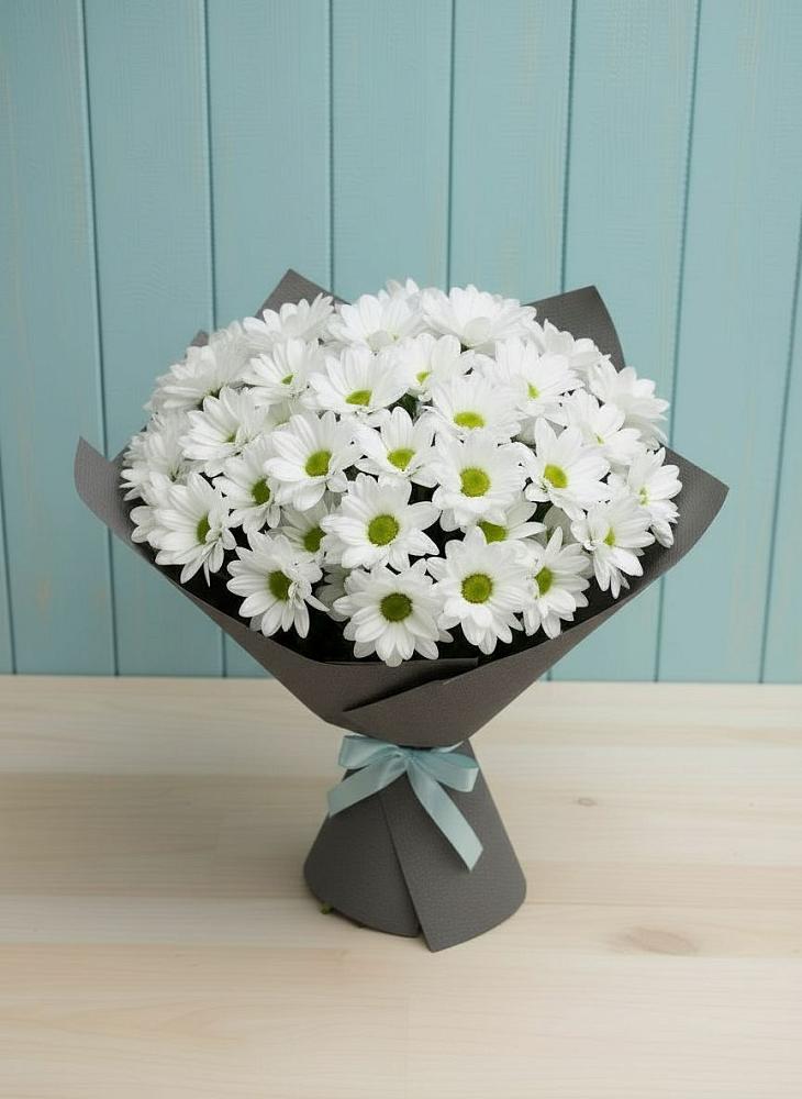 Букет цветов из: Хризантемы в Северск