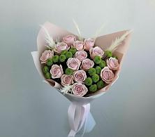 Букет цветов из:  Розы и Хризантемы в Северск