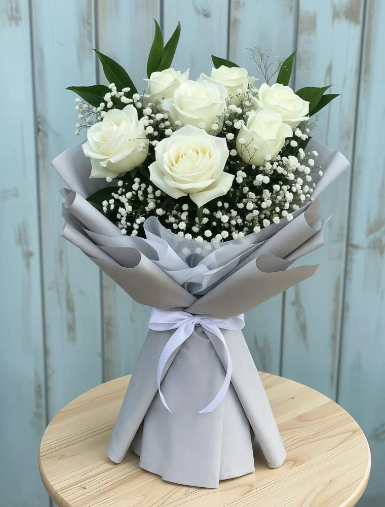 Букет цветов из: Розы в Северск