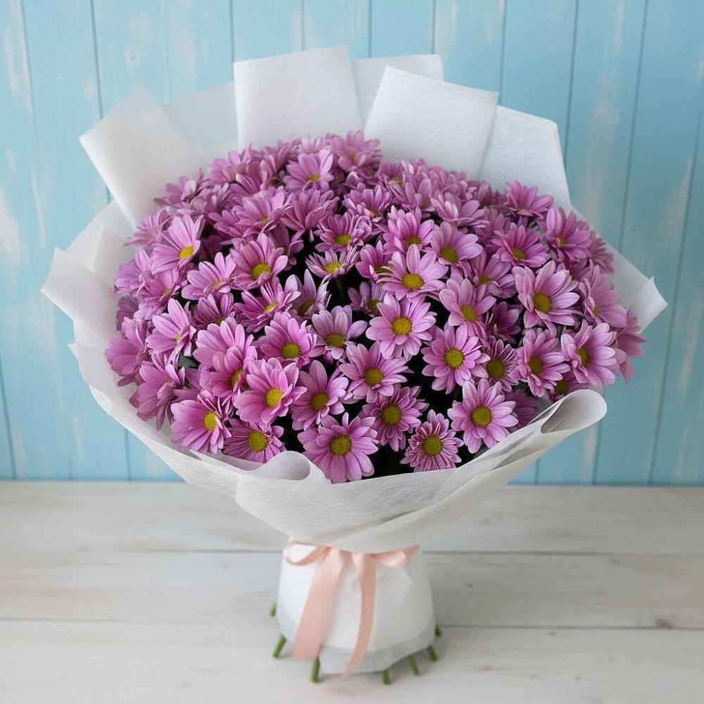 Букет цветов из: Хризантемы в Северск