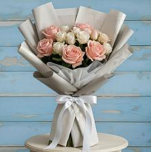 Букет цветов из:  Розы #REPLACE_PRED# Северск