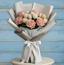 Букет цветов из:  Розы в Северск