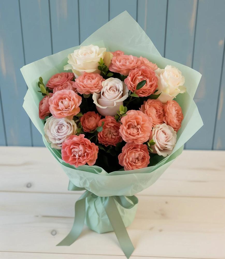 Букет цветов из: Розы в Северск