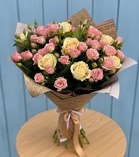 Букет цветов из:  Розы в Северск