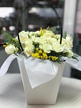 Цветочная композиция из Розы  в Северск