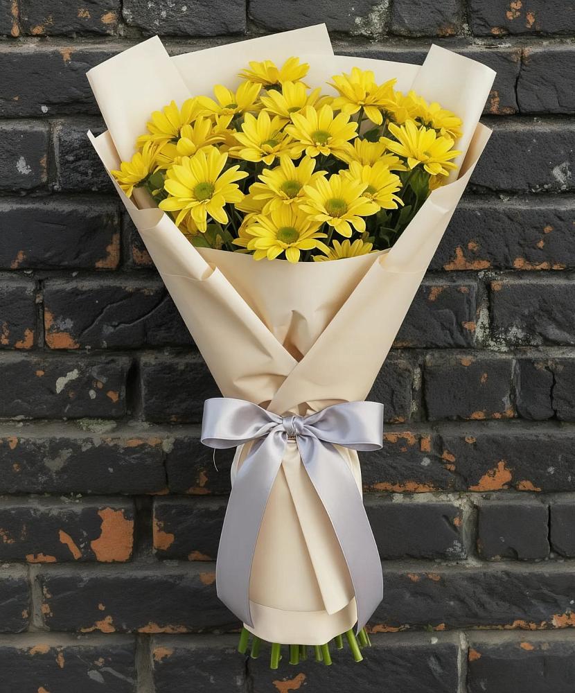 Букет цветов из: Хризантемы в Северск