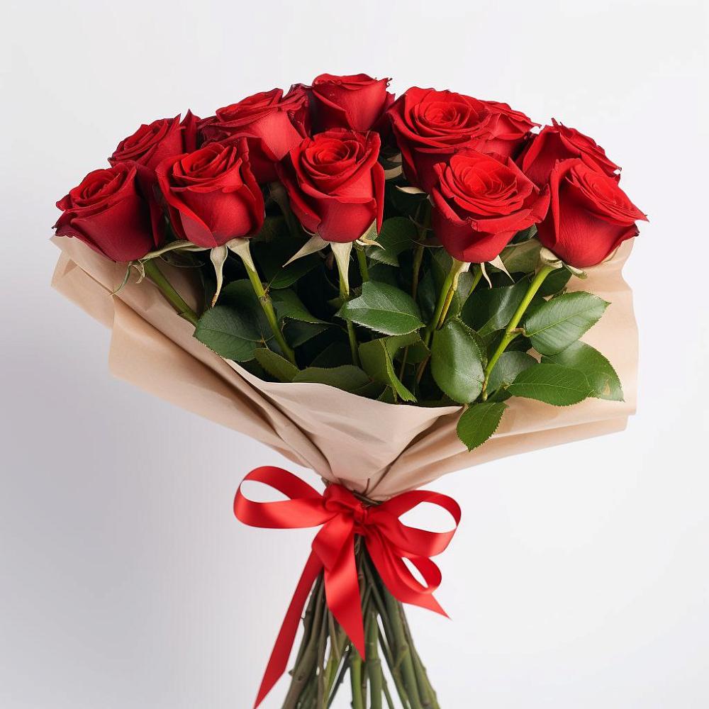 Букет 11 Красных роз Эдлесс Лав в Северск
